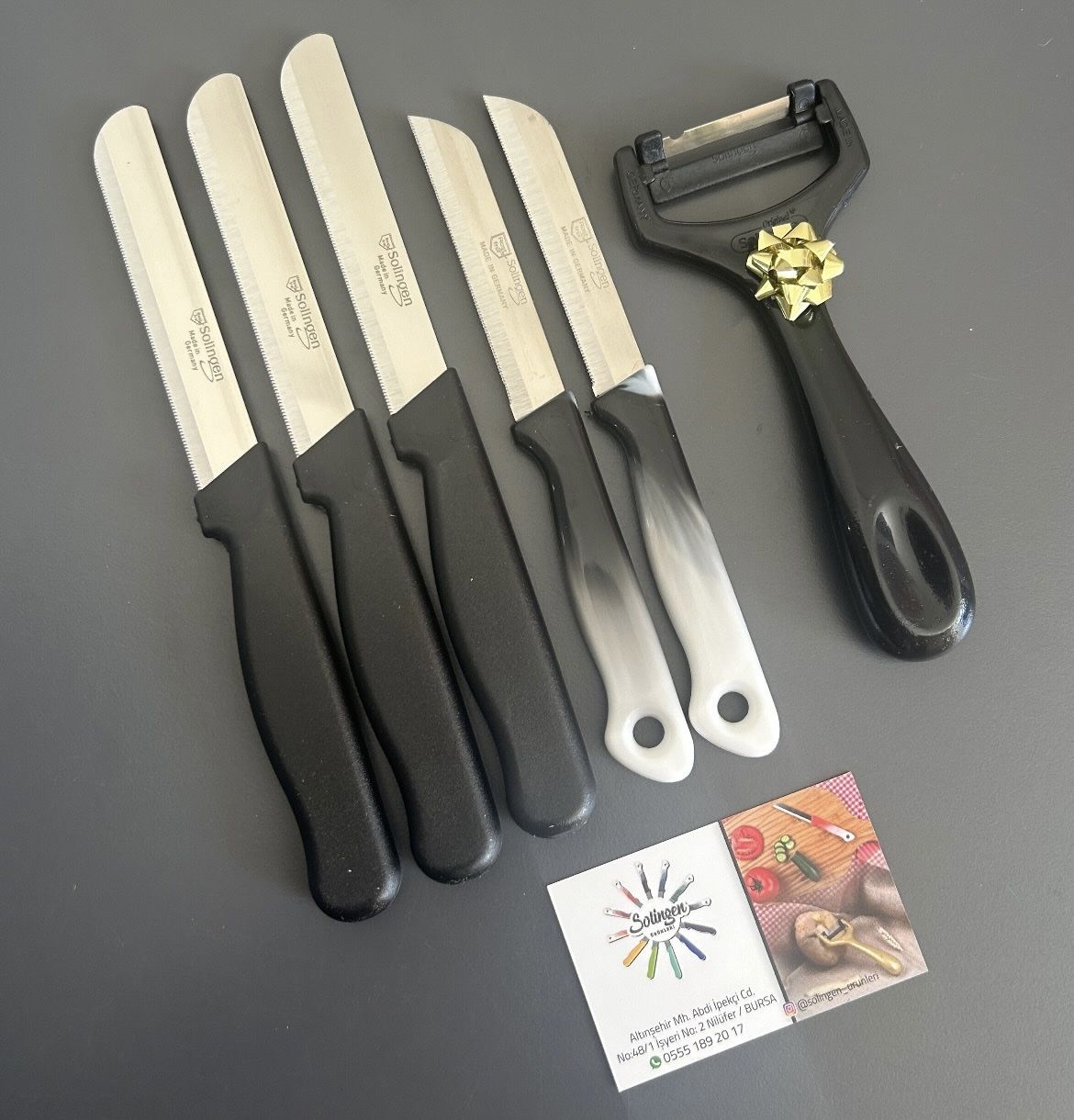 Pratik SOLINGEN DOĞRAMA SETİ SİYAH