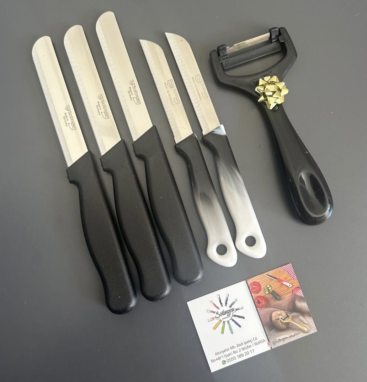 Pratik SOLINGEN DOĞRAMA SETİ SİYAH