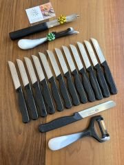 Solingen 16 parça SİYAH SİMLİ SET