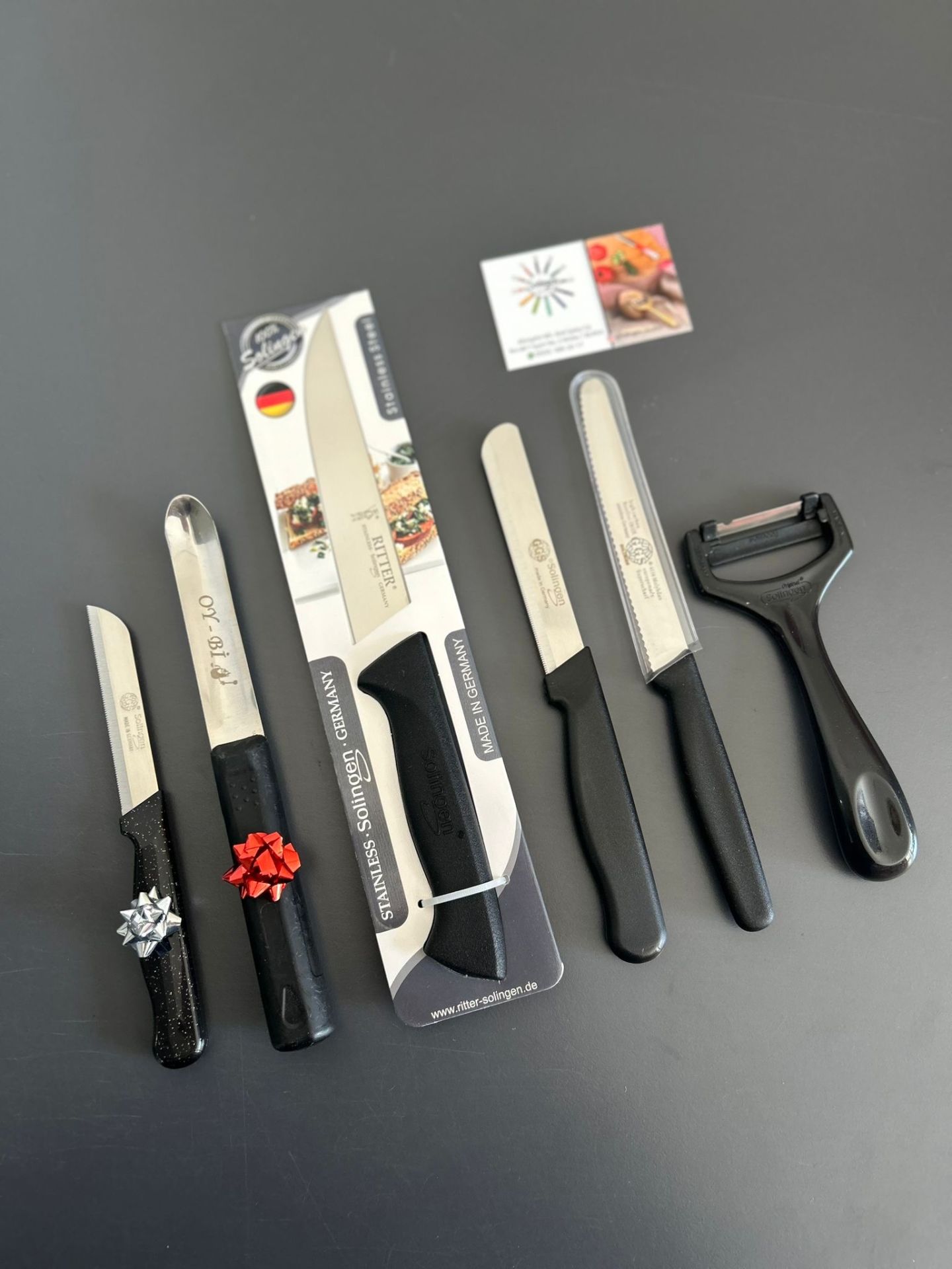 SOLİNGEN TÜM ÇEŞİTLER SET siyah