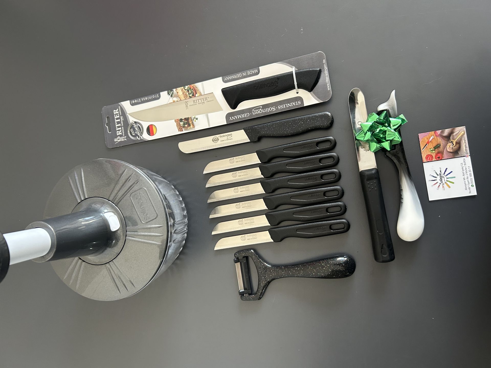 Çeyizlik Rondo ve Mat Model  Bıçak Seti