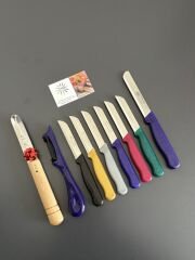 Solingen simli renkli günlük kullanım set