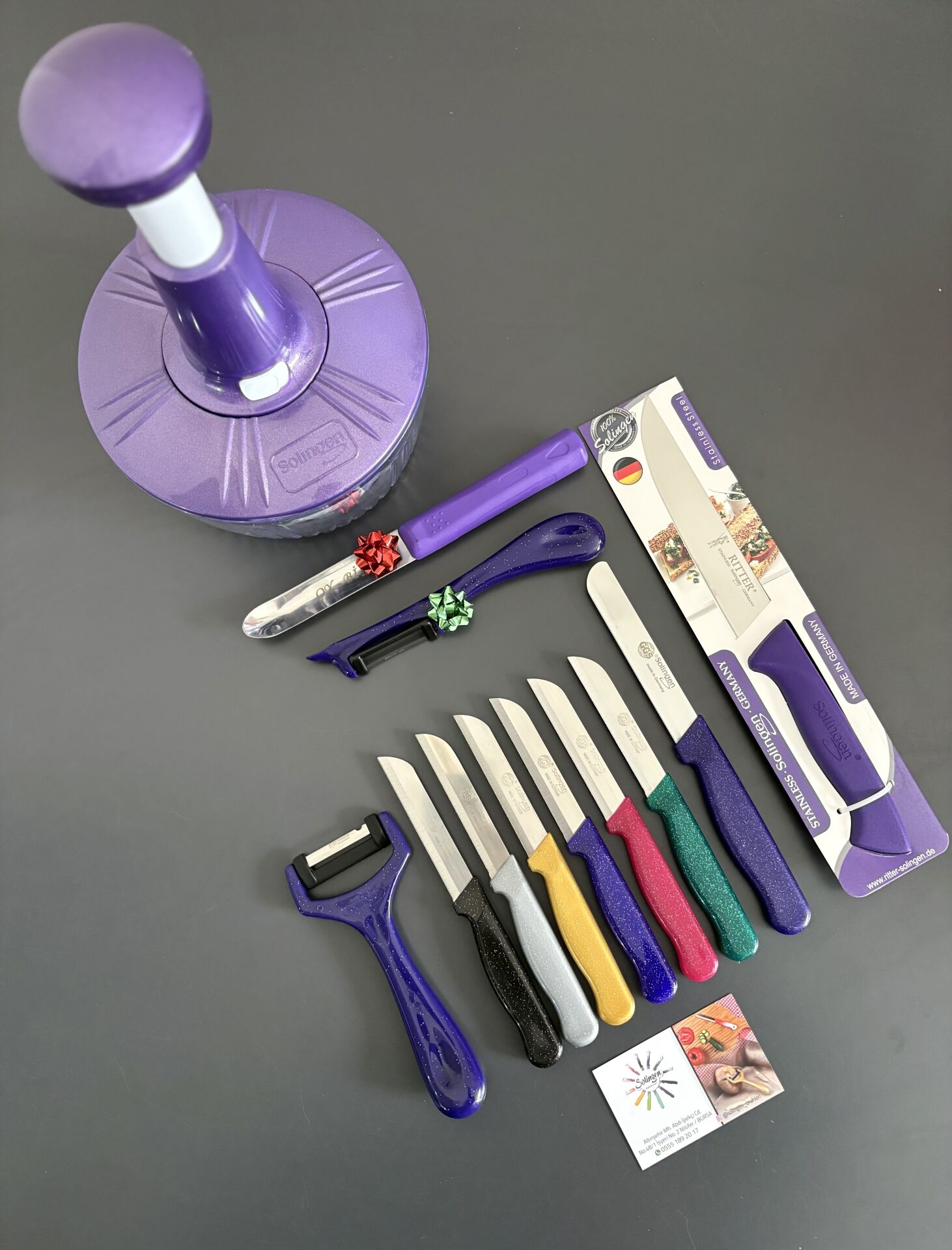 Çeyizlik rondo ve bıçak seti SOLİNGEN