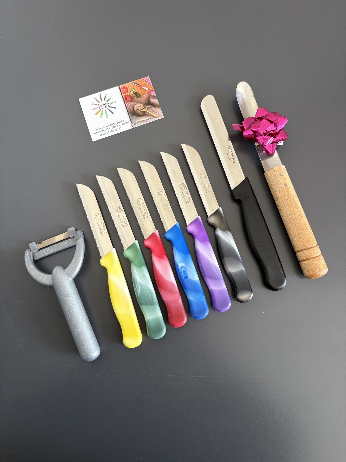 Solingen günlük set ( mermer desen-sapan soy)