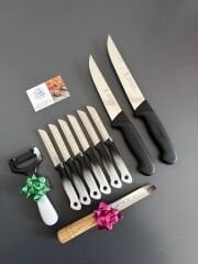 2 boy KASAP BIÇAKLI ve günlük  bıçak seti