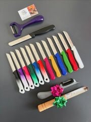 Solingen 16 parça kampanyalı  desenli set ebruli
