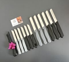 Solingen 6 sebze 6 meyve 1 soyacak hediye Siyah set