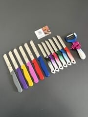 Solingen 6 sebze 6 meyve 1 soyacak hediye Siyah set