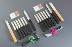 2 kişilik günlük set kampanyası simli siyah