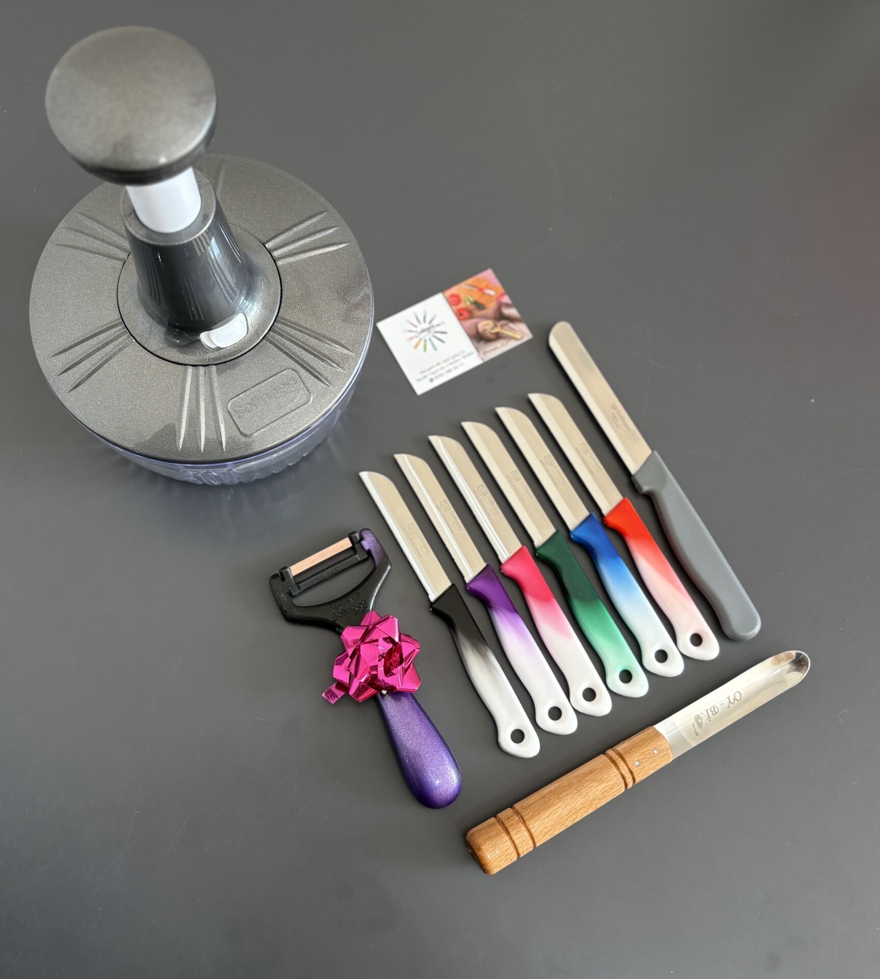 Rondo ve 9 parça günlük bıçak seti