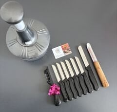 Rondo ve 9 parça günlük set siyah simli