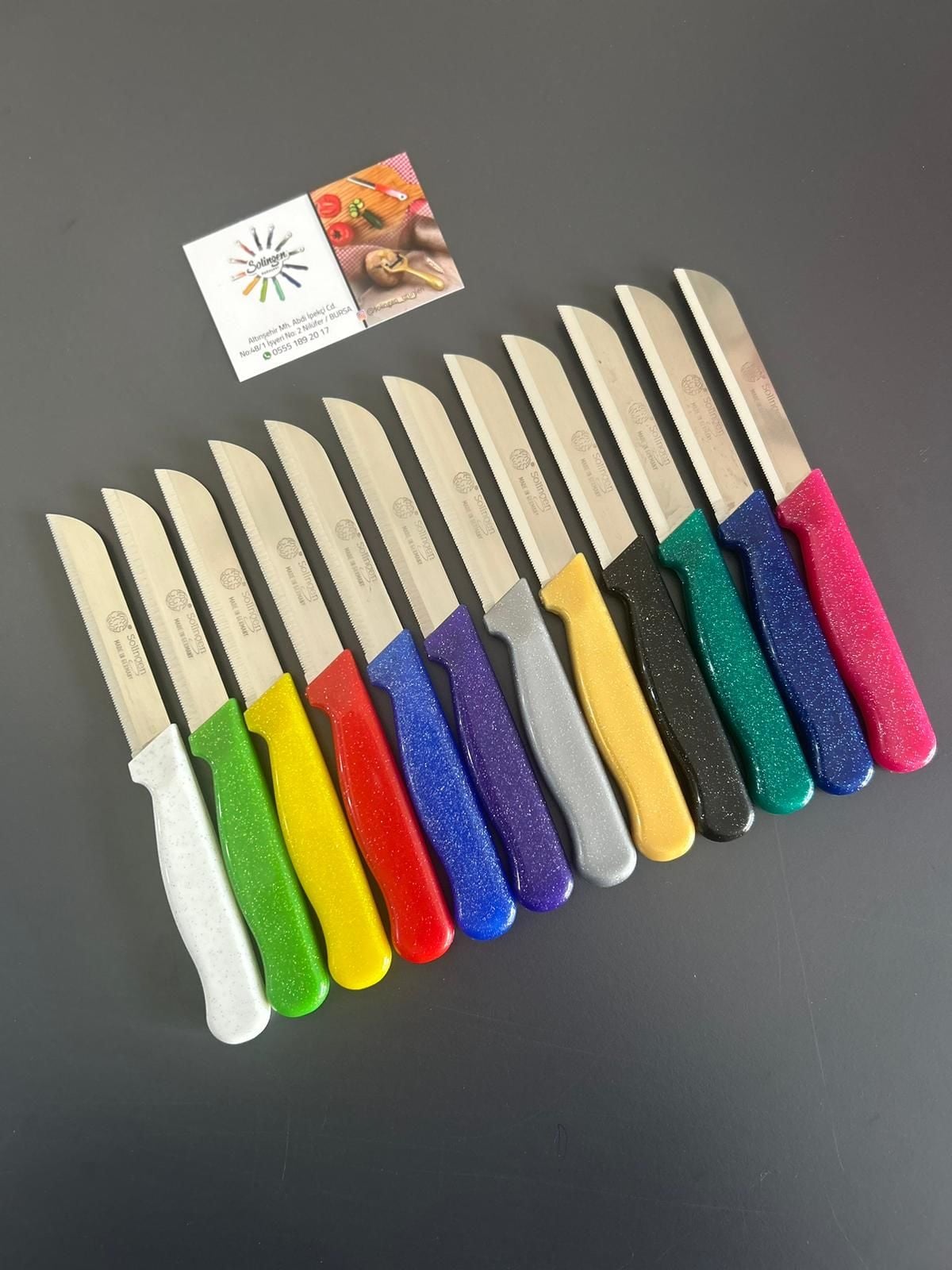 DELİKSİZ SİMLİ MEYVE BIÇAĞI SETİ