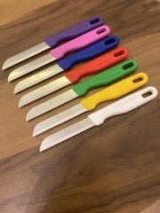 DELİKLİ MAT MODEL MEYVE BIÇAĞI SETİ