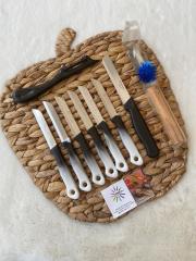 Solingen mutfak seti ( ebruli bıçak YANSOY)