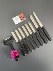 SOLİNGEN SİMLİ SET ( ince ve kalın tırtıklı kesme doğrama bıçaklı )