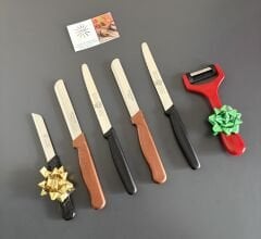 2 INCE TIRTIKLI 2 KALIN TIRTIKLI solingen bıçak set