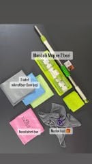 YEŞİL MOPLU TEMİZLİK SETİ