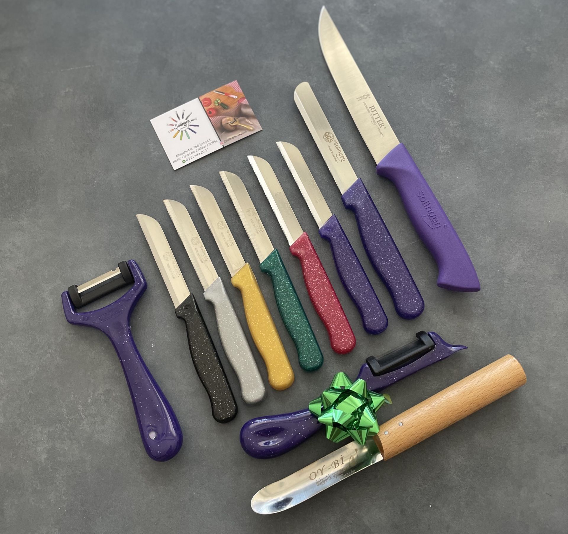 Solingen çok amaçlı mutfak bıçak seti