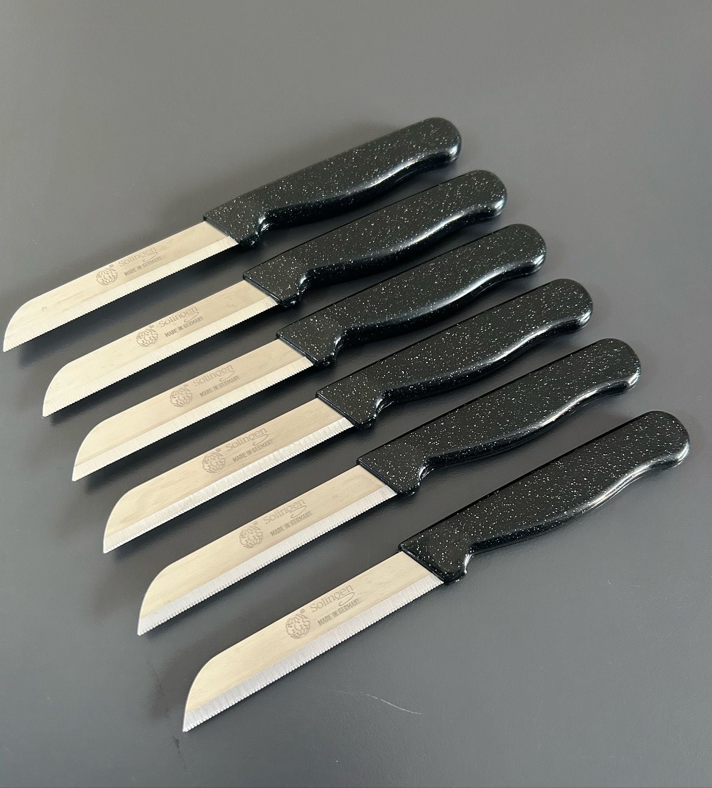 Solingen siyah simli meyve bıçağı