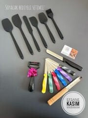 SOLINGEN BIÇAK SET - SLİKON KAŞIK SET