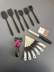 SOLINGEN BIÇAK SET - SLİKON KAŞIK SET